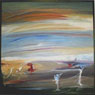 Dust Radio, Acrylic on Canvas, by Rose Greenway Frager