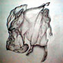 Love, pencil on paper, by Rose Greenway Frager