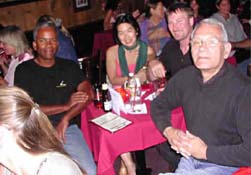 Carl Ludewig, (right center, back) Our trumpeter for the evening
